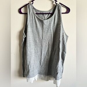 Loft Layered Mixed Media Tank